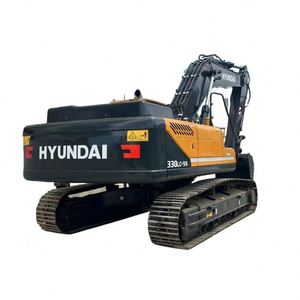 Excavadora de cadenas Hyundai 330LC-9S de segunda mano de fábrica, máquina excavadora pesada rentable con motor disponible para venta económica en China - Product Image 1