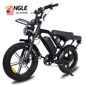 Bicicleta Eléctrica Fatbike de 2 Plazas con Soporte para Aplicación de Localización, 250W, 25km/h, Disponible en Almacenes de EU, Australia y EE. UU. - Product Image 1