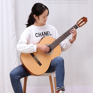 Repose-pieds élargi réglable à quatre niveaux en <span class=keywords><strong>bois</strong></span> massif poli pour <span class=keywords><strong>guitare</strong></span> folk électrique, Erhu et Pipa, personnalisable - Product Image 6