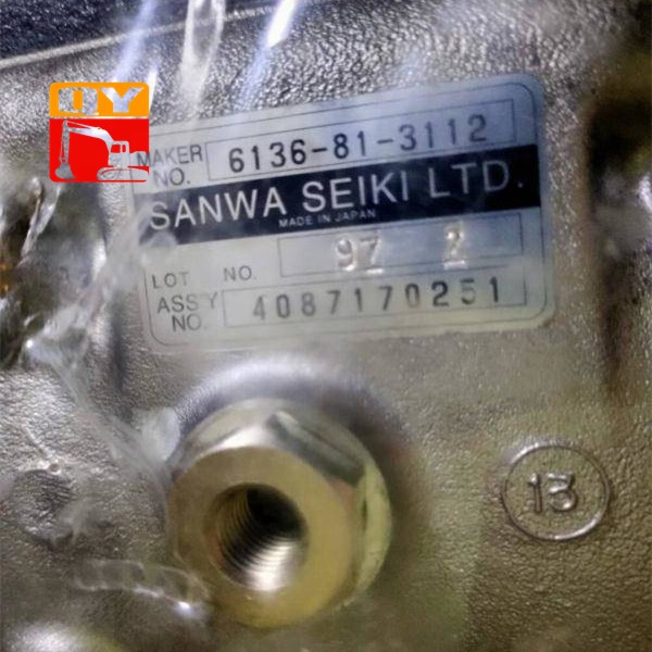 Diesel Original S6D105-1 Air Compressor 6136-81-3112/3111