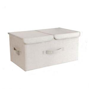 กล่องเก็บของอเนกประสงค์แบบพับได้ กล่องเก็บของในห้องนอน กล่องผ้าไม่ทอ - Product Image 5