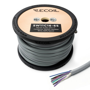 <span class=keywords><strong>Cable</strong></span> de <span class=keywords><strong>Altavoz</strong></span> Recoil SW11C16-65 de 65 pies, Calibre 16, 11 Conductores OFC para Sistema de Audio para Automóvil - 5 Pares + <span class=keywords><strong>Cable</strong></span> de Encendido Remoto - Product Image 1