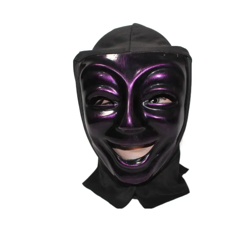 PROM party cosplay adult masks Electroplated face mask Halloween party Mask