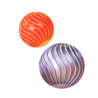 Haute qualité 2.5 pouces TPU Magic Bounce Ball Toy Multi-Color Light-Up Sports Grabbling Ball pour les enfants jouent