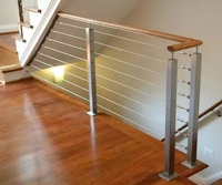 Panneaux de clôture en câble métallique sur mesure |   Anti-rouille pour terrasse, piscine, jardin, bricolage |   Fabriqué sur commande OEM