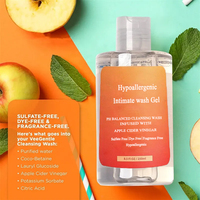 Gel nettoyant intime hypoallergénique sans odeur, apaisant, Non irritant pour le vagin, lavage féminin, équilibre du PH avec le vinaigre de cidre de pomme