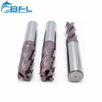 Brocas CNC de carburo de tungsteno, 4 flautas, BFL Changzhou