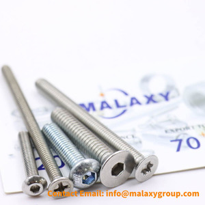 Vis à tête fraisée MALAXY M10 M12 de grande taille, en acier au carbone galvanisé à chaud - Product Image 2