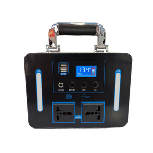 Station d'alimentation portable à batterie au lithium LiFePO4, stockage d'énergie, alimentation compatible avec tous les types d'énergie solaire - Product Image 2