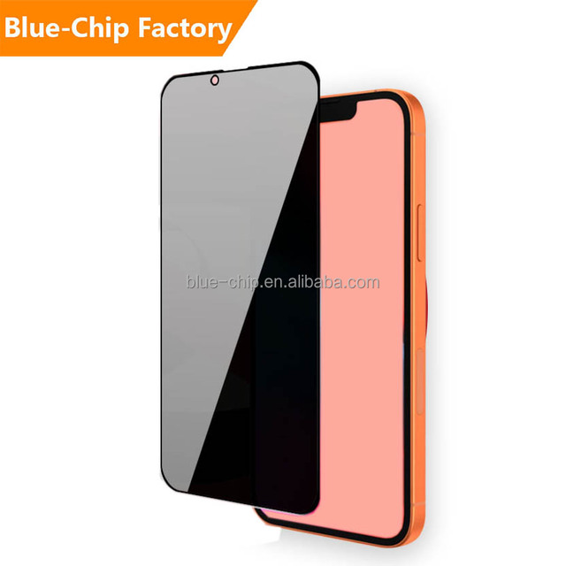 Cheap Smart Custom Anti Shock Hd Membrane Glass Film Privacy Mobile Phone Anti Spy Screen Protector for Iphone 17 16 12 11 Pro