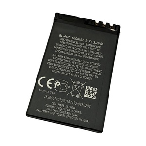 Utilisé pour la batterie de <span class=keywords><strong>téléphone</strong></span> <span class=keywords><strong>portable</strong></span> <span class=keywords><strong>Nokia</strong></span> BL-4CT la vente en gros de batterie au lithium 3.7V - Product Image 2