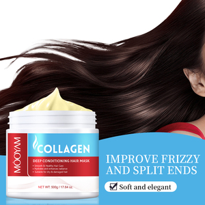 <span class=keywords><strong>Maschera</strong></span> per <span class=keywords><strong>Capelli</strong></span> Nutriente con Collagene MOOYAM, 3 Tipi di Trattamento Profondo, 500g, Vendita all'Ingrosso - Product Image 2