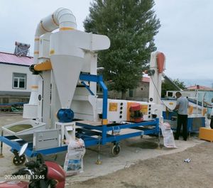 Machine <span class=keywords><strong>de</strong></span> nettoyage et <span class=keywords><strong>de</strong></span> tri automatique des graines <span class=keywords><strong>de</strong></span> sésame, des haricots et des arachides à haute productivité pour l'agriculture africaine HELIDA - Product Image 3