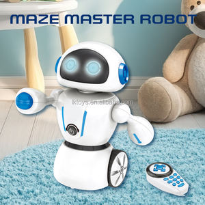 หุ่นยนต์อัจฉริยะตัวการ์ตูนอัจฉริยะสำหรับเด็ก, หุ่นยนต์อัจฉริยะของเล่นเพื่อการศึกษาควบคุมระยะไกลหุ่นยนต์ขับเคลื่อนด้วยแบตเตอรี่ - Product Image 1