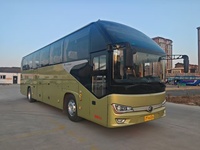 Autocar de luxe d'occasion ZK6128h, 50 places, en excellent état, marque YOngtong, à vendre