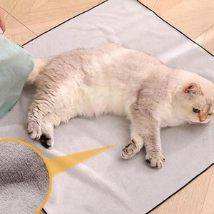 고양이 그루밍 랩 자체 접착 성 부드러운 고양이 담요 탈출 방지 진정 랩 포장 - Product Image 4