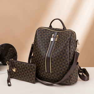 Wholesale New Korean Style Printed Women <b>Backpacks</b> Convertible Large Capacity Travel <b>Ladies</b> Fashion Casual College Shoulder Bags - Product Image 4