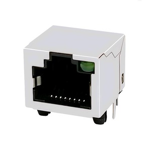 <span class=keywords><strong>Jack</strong></span> cắm mạng Ethernet <span class=keywords><strong>RJ45</strong></span> mô-đun 438600001, đầu nối mạng một cổng <span class=keywords><strong>RJ45</strong></span> không có nam châm - Product Image 2