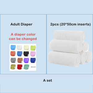 Riutilizzabile pannolino per <span class=keywords><strong>adulti</strong></span> produttore per anziani anziani a buon mercato prezzo all'ingrosso Senior pannolino impermeabile campione gratuito ospedale - Product Image 3