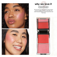 Nouveautés : Palette de blush crème cruelty-free, personnalisable, waterproof, pour les joues