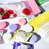 Comprimés pour bain de pieds Gingembre Citron Lavande Eucalyptus Rose Jasmin Parfums Effervescents Bain de pieds et de corps pour la relaxation et le rafraîchissement