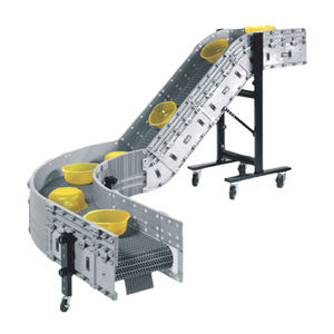 Gıda paketleme hattı ayarlanabilir yükseklik eğimli bant için kaldırma konveyör makinesi - Product Image 3