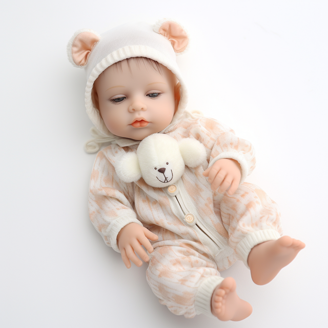 Kid Toy Realistic Pvc Plastic Indian Black Girl Big Eyes Baby Doll Real Small Baby Doll Customized Cute Big Eyes Soft Baby Doll