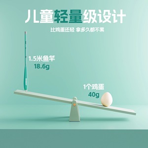 Mini Fishing Rod 2M Ultralight Stream Rod For Freshwater Fish Children's Use - Product Image 4