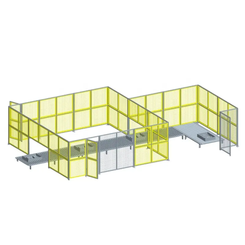 Pengaman pagar kawat besi Mesh Panel pagar untuk mesin dan peralatan melindungi