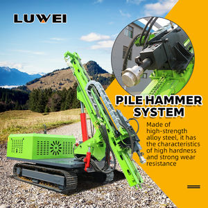 Perforatrice Solare ad Alta Efficienza per Costruzioni Fotovoltaiche Martello Idraulico Battipalo Fotovoltaico - Product Image 3