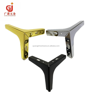 Lusso moderno sofà in metallo semplice gambe buon prezzo di fabbrica ferro nero dorato affusolato sedia piedi mobili da pranzo <span class=keywords><strong>cucina</strong></span> - Product Image 3