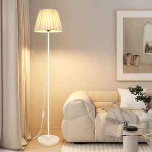 Lampe sur pied minimaliste moderne, source de lumière LED, commande par interrupteur, pour salon, chambre à coucher, bureau, lampe décorative sur pied - Product Image 5