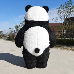 Panda gonfiabile personalizzato del fumetto della peluche, orso Panda personalizzato della peluche gonfiabile, vestito Panda gonfiabile - Product Image 5