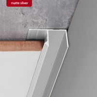 Garniture en bande d'aluminium personnalisée Bordure de plafond pour cloison sèche Motif décoratif Solution architecturale esthétique moderne Garniture d'angle pour cloison sèche