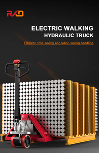 Professionale di alta qualità batteria al litio 2ton idraulico transpallet elettrico semi-elettrico <span class=keywords><strong>Pallet</strong></span> jack - Product Image 5