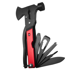 15 en 1 Regalos para Hombres, Herramienta Multiusos para Camping, Cuchillo de Seguridad, Tamaño Pequeño, Martillo Multiusos, Alicates - Product Image 1