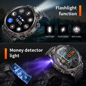Reloj Inteligente HT30 para Exteriores 2 en 1 con Auriculares Inalámbricos, Pantalla IPS, Resistente al Agua 5ATM, Monitor de Actividad Física, Recordatorio de Llamadas - Product Image 5