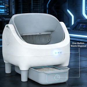 Global Hot Sale One Click Cleaning Automatic Scooping Multiple Safety Guard Large Space APP Control Smart <strong>Cat</strong> <strong>Litter</strong> <strong>Box</strong> - Product Image 4