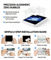 Film Hydrogel Pliable en Gros pour Samsung Z Fold7 avec Dispositif de Positionnement Kit d'Installation Facile Protecteur d'Écran Pliable