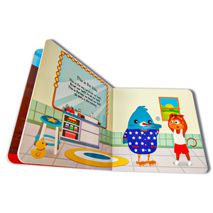 Servizi di Pubblicazione Libri Cartonati a Colori, Stampa di Libri Sonori per Bambini, Libri Audio in Inglese con Copertina Rigida per l'Apprendimento dei Bambini - Product Image 1