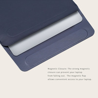 Étuis pour ordinateur portable en cuir personnalisés, 13, 14, 15 pouces, housse pour ordinateur portable avec charge sans fil pour iPad MacBook