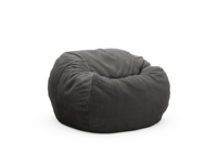 Sac d'haricots en velours côtelé de grande taille, canapé-lit paresseux pour adultes et enfants