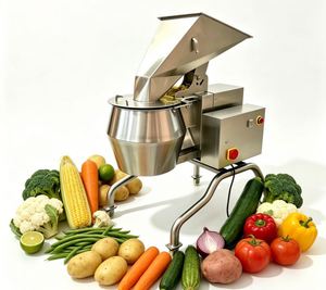 Hocheffiziente deutsche <span class=keywords><strong>Borner</strong></span> Waffelschnittmaschine, robuste Wellenschneidemaschine für Karotten für Restaurants - Product Image 5