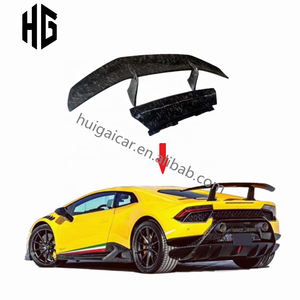 Le plus récent becquet de lèvre de pare-chocs en carbone de Style <span class=keywords><strong>Performante</strong></span> pour Lambor <span class=keywords><strong>Huracan</strong></span> Lp610 Lp580 pièces de becquet d'aile arrière - Product Image 2