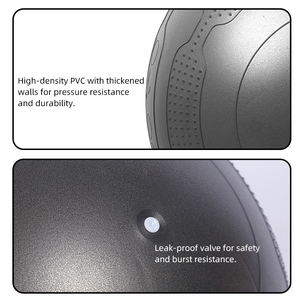 Palla da palestra Anti-scoppio in PVC per Fitness per allenamento a casa all'ingrosso <span class=keywords><strong>Soft</strong></span> <span class=keywords><strong>Pilates</strong></span> e Yoga per allenamento - Product Image 3