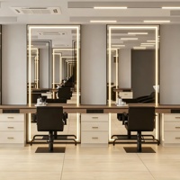 Diseño de Interiores para Salón de Belleza, Renovación de Tienda de Belleza Comercial Personalizada, Decoración Moderna y de Lujo para Salón de Belleza y Peluquería