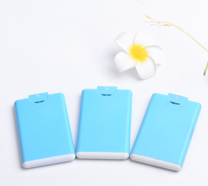 Poche pp en plastique parfum vaporisateur <span class=keywords><strong>vide</strong></span> 20ml forme carrée de parfum de carte de crédit bouteilles - Product Image 4