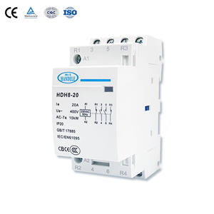 Contator modular de elevador 2NO 2NC 4 pólos 20A 400V Contator AC HDH8-20 - Product Image 1