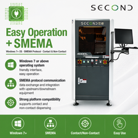 Machine de distribution et de revêtement automatique de colle silicone et de pâte à souder pour PCB, PCBA, EMS, SMT, avec vision CCD 3 axes de haute précision