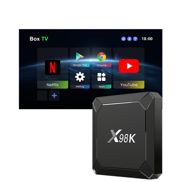 2023 New X98K 4gb 32gb Android Tv Box 13.0 Smart TVBox RK3528 2.4G/5Ghz Wifi6 HDR 4K H.265 2GB 16GB X98 Media Player Set Top Box